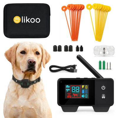 Clôture Anti-Fugue pour Chien sans Fil - Olikoo Plus