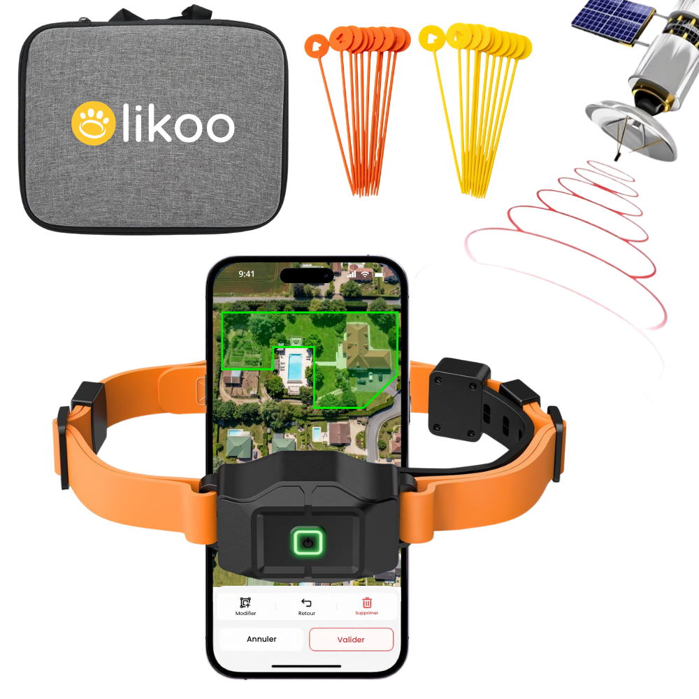 Clôture Anti-Fugue pour Chien sans Fil - Olikoo Elite+